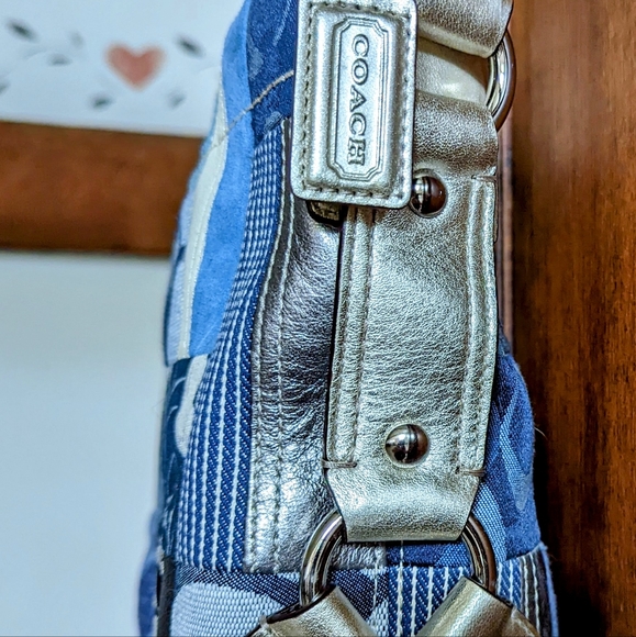 NWT Authentic Coach Patchwork Purse - Picture 10 of 10